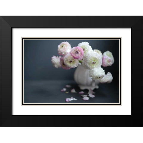 Subtle Beauty Black Modern Wood Framed Art Print with Double Matting by Gardner, Sarah