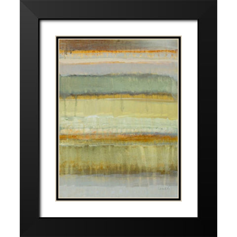 Remembering Black Modern Wood Framed Art Print with Double Matting by Loreth, Lanie