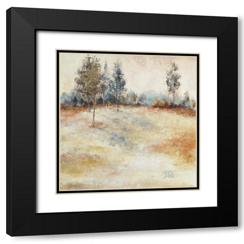 Quiet Forest II Black Modern Wood Framed Art Print with Double Matting by Pinto, Patricia