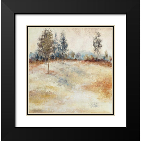 Quiet Forest II Black Modern Wood Framed Art Print with Double Matting by Pinto, Patricia