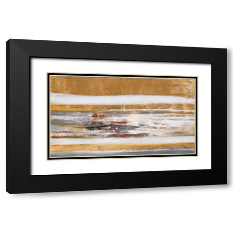 Innovation Black Modern Wood Framed Art Print with Double Matting by Pinto, Patricia