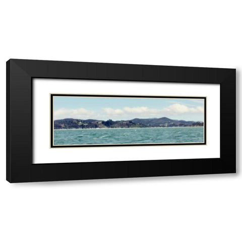 European Coast Black Modern Wood Framed Art Print with Double Matting by Coppel, Anna