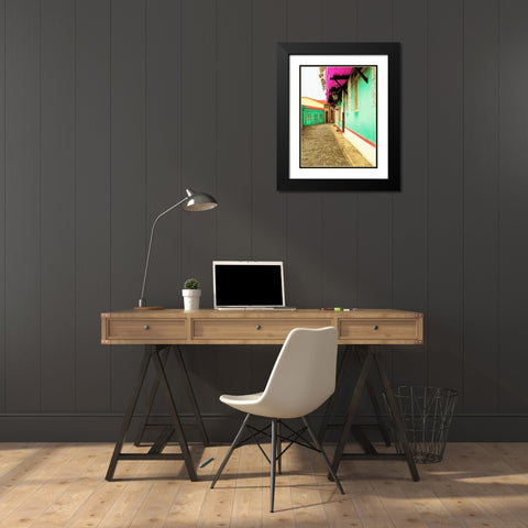 Island Trips Black Modern Wood Framed Art Print with Double Matting by Coppel, Anna