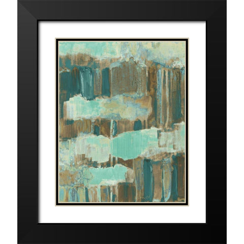 Autumnal Black Modern Wood Framed Art Print with Double Matting by Loreth, Lanie