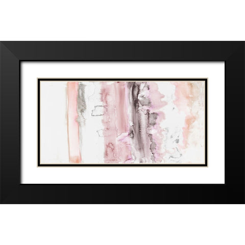 A New Day Black Modern Wood Framed Art Print with Double Matting by James, Nola