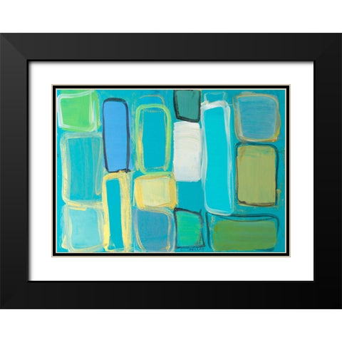 Standing Imitation I Black Modern Wood Framed Art Print with Double Matting by Loreth, Lanie