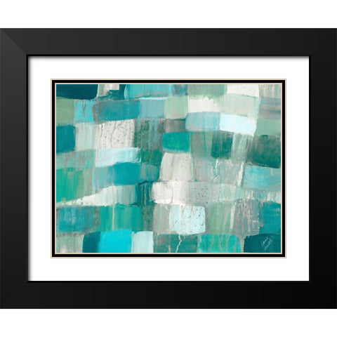 Fortitude Black Modern Wood Framed Art Print with Double Matting by Loreth, Lanie