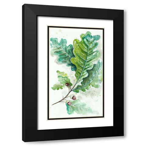 Branches To The Wind II Black Modern Wood Framed Art Print with Double Matting by Pinto, Patricia