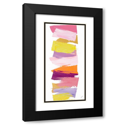 Cotton Candy Black Modern Wood Framed Art Print with Double Matting by Coolick, Ann Marie