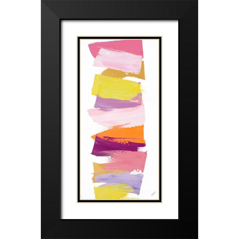 Cotton Candy Black Modern Wood Framed Art Print with Double Matting by Coolick, Ann Marie
