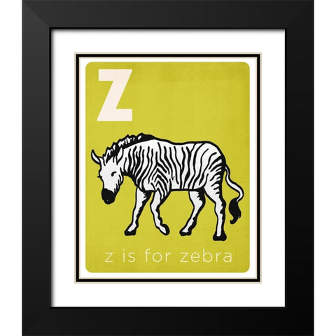 Learning Series IV Black Modern Wood Framed Art Print with Double Matting by Medley, Elizabeth