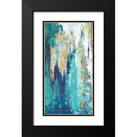 Magic Black Modern Wood Framed Art Print with Double Matting by Pinto, Patricia