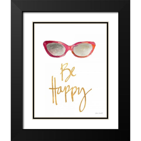Inspired Sunglasses I Black Modern Wood Framed Art Print with Double Matting by Loreth, Lanie