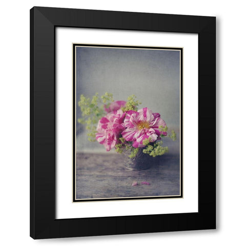 Summer Blooms Black Modern Wood Framed Art Print with Double Matting by Gardner, Sarah