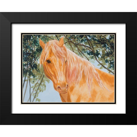 Champions I Black Modern Wood Framed Art Print with Double Matting by Baliko, Linda