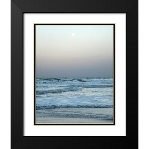 Daytona Gray I Black Modern Wood Framed Art Print with Double Matting by Nawrocke, Bruce