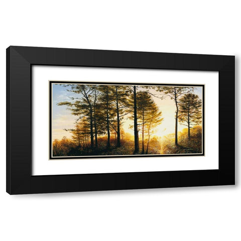 Lifes Engine Black Modern Wood Framed Art Print with Double Matting by Nawrocke, Bruce