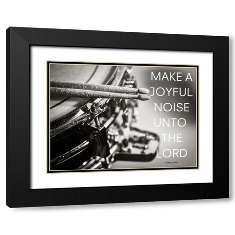Joyful Noise Black Modern Wood Framed Art Print with Double Matting by Bill Carson Photography