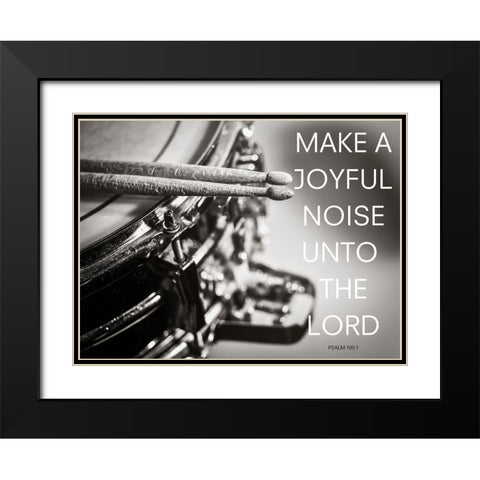 Joyful Noise Black Modern Wood Framed Art Print with Double Matting by Bill Carson Photography