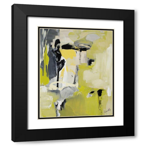 Anticipation Black Modern Wood Framed Art Print with Double Matting by Loreth, Lanie