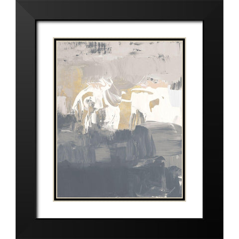 Muted Longing II Black Modern Wood Framed Art Print with Double Matting by Loreth, Lanie