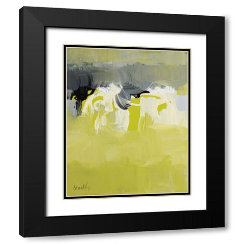 Space To Think Black Modern Wood Framed Art Print with Double Matting by Loreth, Lanie