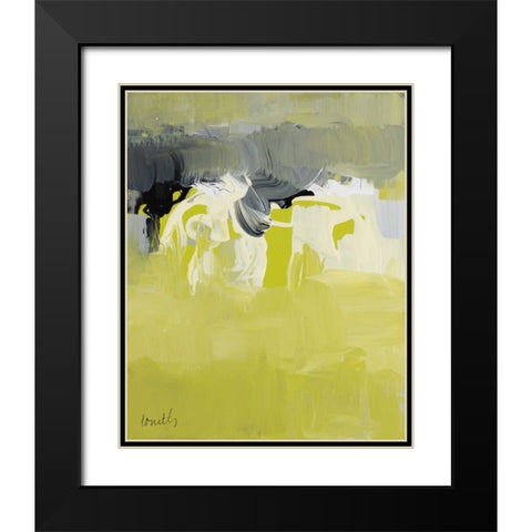 Space To Think Black Modern Wood Framed Art Print with Double Matting by Loreth, Lanie