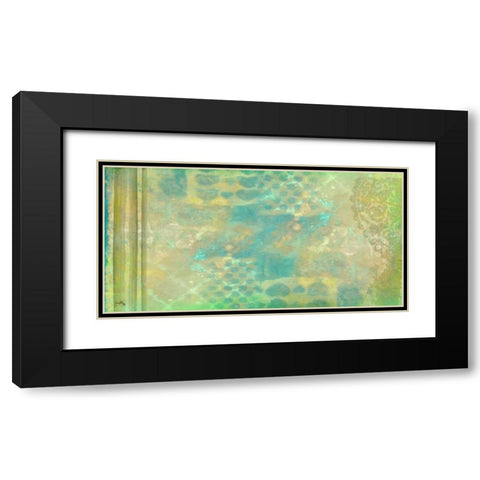 Sing and Play Pattern I Black Modern Wood Framed Art Print with Double Matting by Medley, Elizabeth