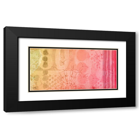 Sing and Play Pattern II Black Modern Wood Framed Art Print with Double Matting by Medley, Elizabeth