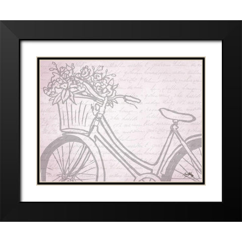 Ride Along I Black Modern Wood Framed Art Print with Double Matting by Medley, Elizabeth