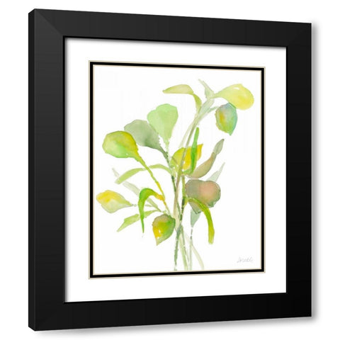 Seagrasses and Eelgrasses I Black Modern Wood Framed Art Print with Double Matting by Loreth, Lanie