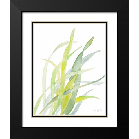 Seagrasses and Eelgrasses II Black Modern Wood Framed Art Print with Double Matting by Loreth, Lanie