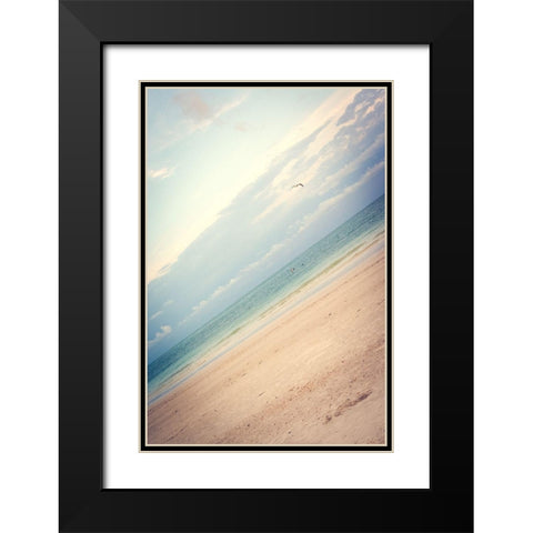 Ocean Angle Black Modern Wood Framed Art Print with Double Matting by Navas, Emily