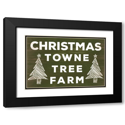 Season Sign III Black Modern Wood Framed Art Print with Double Matting by Studio, Sd Graphics