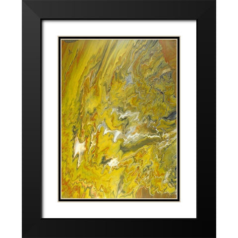 Golden Peak Black Modern Wood Framed Art Print with Double Matting by Gonzalez, Roberto