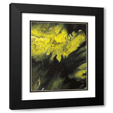 Night and Day Black Modern Wood Framed Art Print with Double Matting by Gonzalez, Roberto