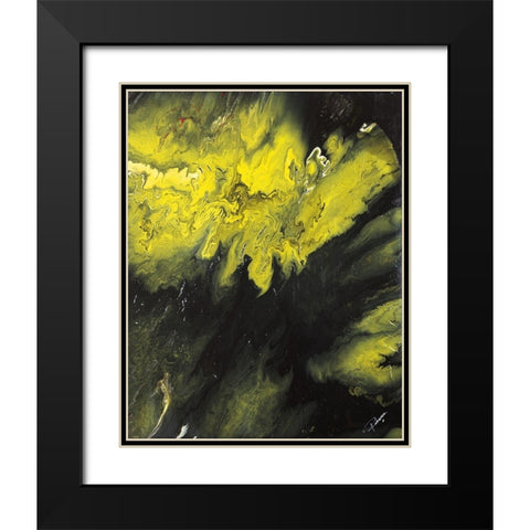 Night and Day Black Modern Wood Framed Art Print with Double Matting by Gonzalez, Roberto