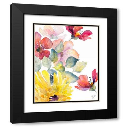 Under Grasse Skys I Black Modern Wood Framed Art Print with Double Matting by Loreth, Lanie