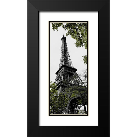 Parisian Trip I Black Modern Wood Framed Art Print with Double Matting by Navas, Emily