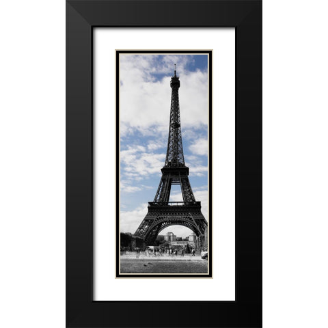 Parisian Trip II Black Modern Wood Framed Art Print with Double Matting by Navas, Emily