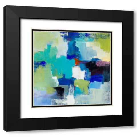 Down By The Bay II Black Modern Wood Framed Art Print with Double Matting by Loreth, Lanie