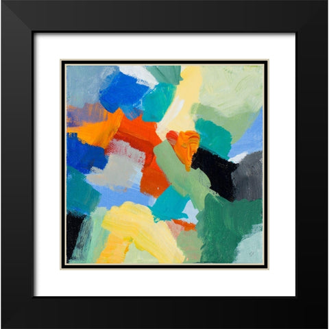Lets Mingle a Little II Black Modern Wood Framed Art Print with Double Matting by Loreth, Lanie