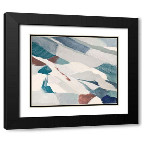 At Shore II Black Modern Wood Framed Art Print with Double Matting by Loreth, Lanie