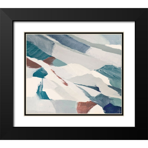 At Shore II Black Modern Wood Framed Art Print with Double Matting by Loreth, Lanie