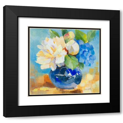 Mid Summer Bloom II Black Modern Wood Framed Art Print with Double Matting by Loreth, Lanie