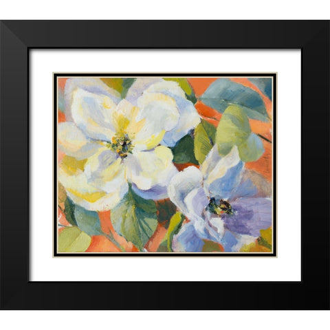 Endless Blossom I Black Modern Wood Framed Art Print with Double Matting by Loreth, Lanie