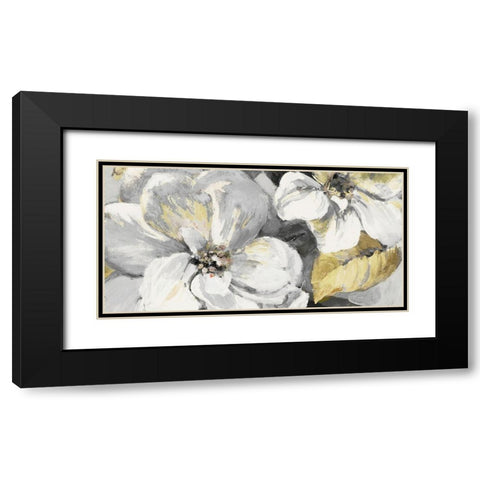 Neutral Endless Blossoms Panel Black Modern Wood Framed Art Print with Double Matting by Loreth, Lanie