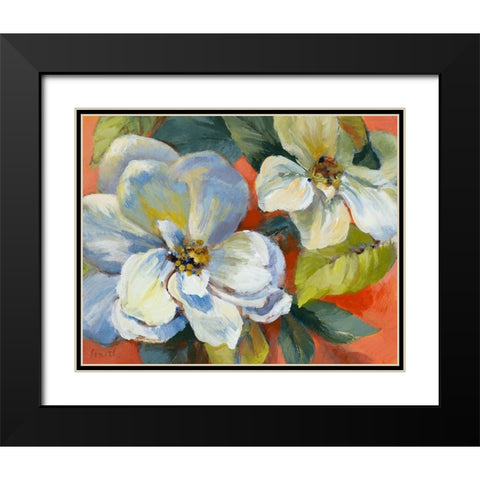 Endless Blossom II Black Modern Wood Framed Art Print with Double Matting by Loreth, Lanie