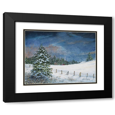 Going Home Black Modern Wood Framed Art Print with Double Matting by Redding, James