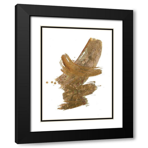 Sun Dance Black Modern Wood Framed Art Print with Double Matting by Pinto, Patricia